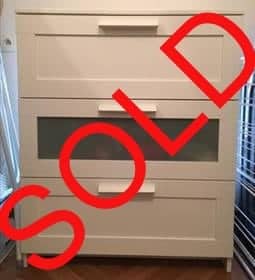 White dresser