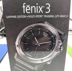 Garmin Fenix 3 sapphire watch