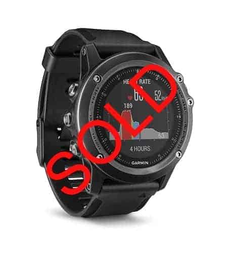 Garmin Fenix 3 Sapphire HR, Gray