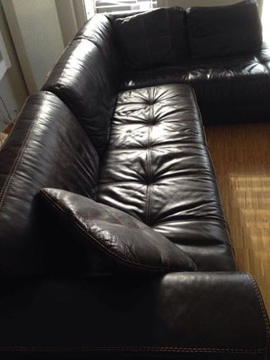 Leather sofa