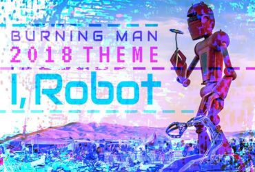 2 tickets  Burning Man I Robot