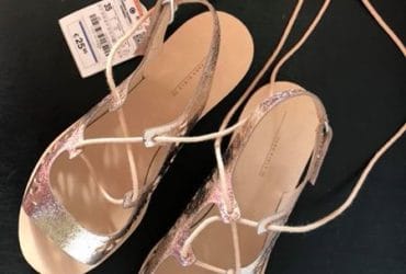 Zara girls sandals