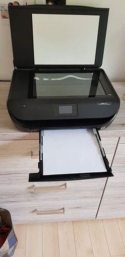 Laptop ACER and HP printer