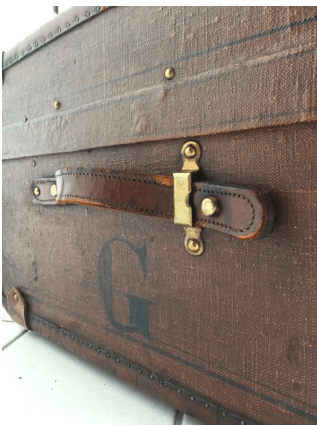 Vintage cabin trunk