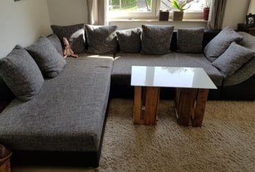 Big convertible sofa