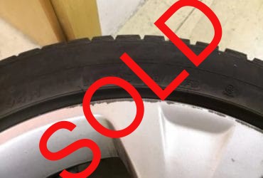 4 Original BMW X1 winter tires