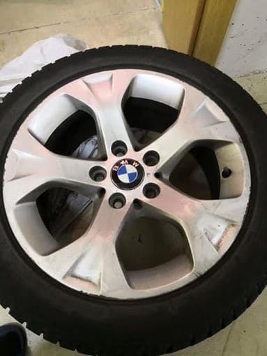 4 Original BMW X1 winter tires