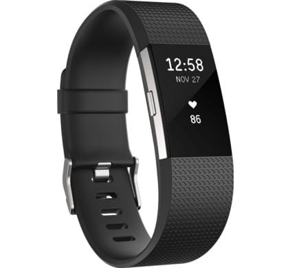 Fitbit Charge 2 black with extra golden strap