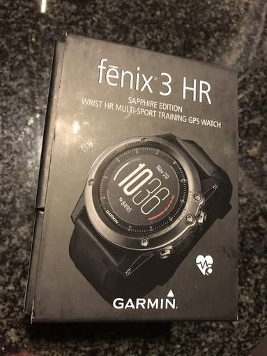 GPS Multi-Function Watch Fenix 3 Sapphire Titanium