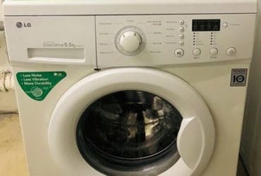 LG front load washing machine