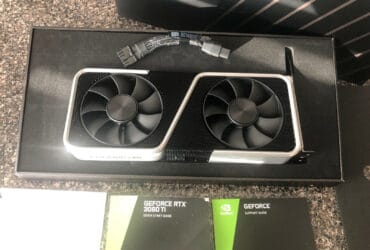 NVIDIA GeForce RTX 3060 Ti Founders Edition 8GB GDDR6 Graphics Card,