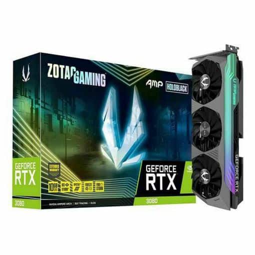 ZOTAC NVIDIA GeForce RTX 3080 AMP Holo 10GB GDDR6 Graphics Card