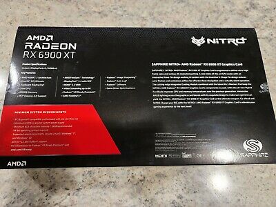 SAPPHIRE Nitro+ AMD Radeon RX 6900 XT 16GB GDDR6 Graphics