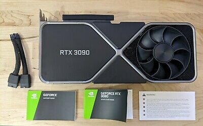 NVIDIA GeForce RTX 3090 Founders Edition 24GB GDDR6 Graphics Card