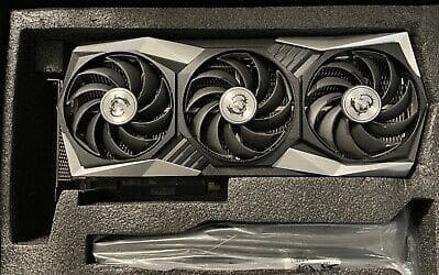 MSI AMD Radeon RX 6900 XT GAMING X TRIO 16GB GDDR6 Graphics Card GPU.