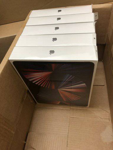 new Apples 12.9" iPad Pro M1 5th Gen Wi-Fi 256GB Space Gray 2021 notebook