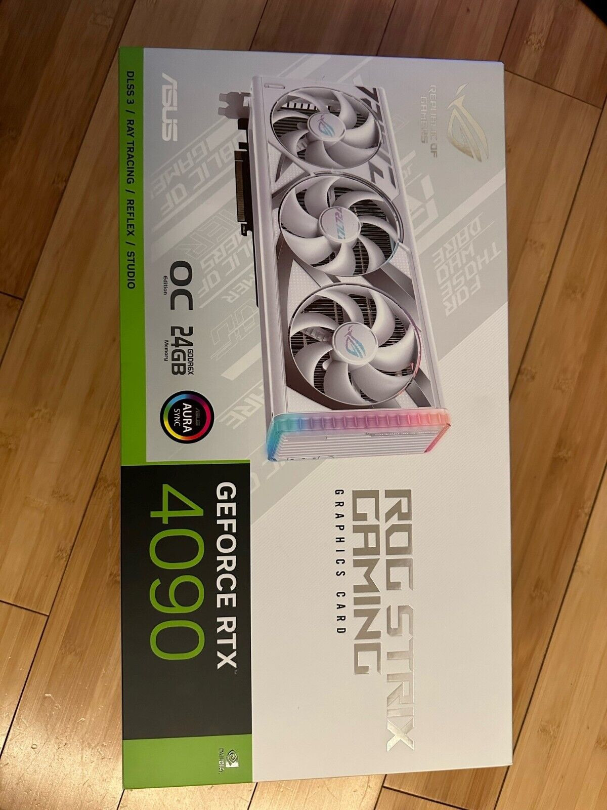 NVIDIA ASUS ROG STRIX GEFORCE RTX 4090 WEISS OC EDITION